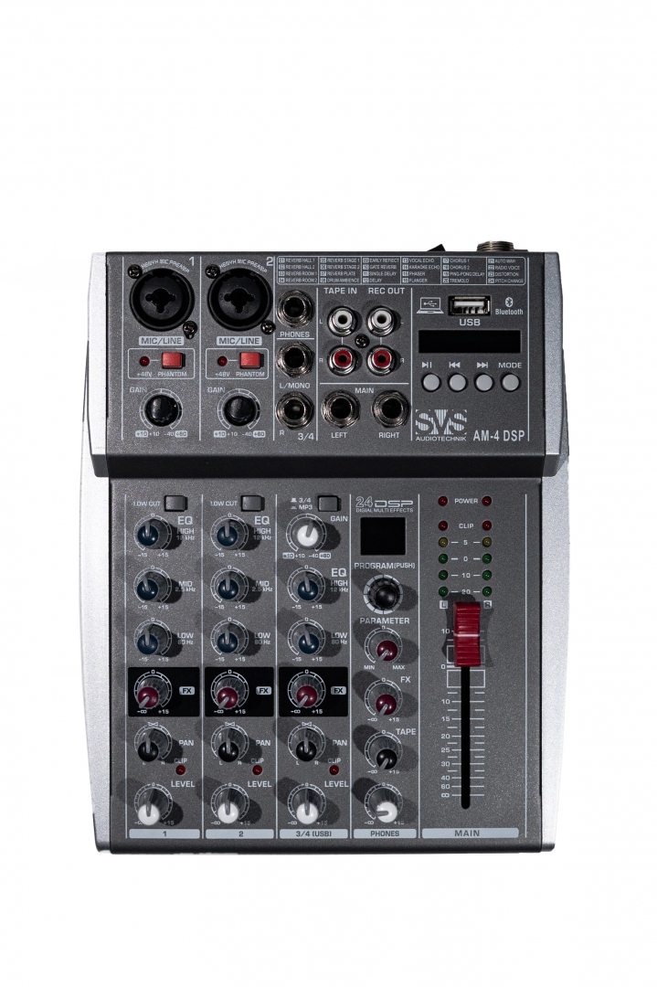 SVS Audiotechnik mixers AM-4 DSP Аналоговый микшерный пульт, 4-канала в Вологодской области