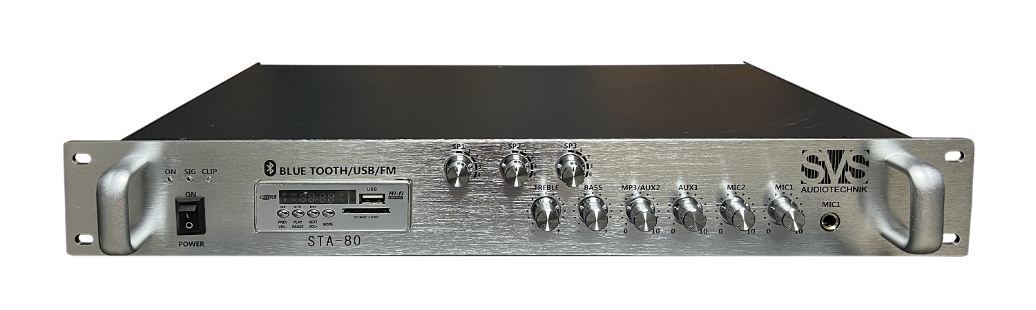 SVS Audiotechnik STA-80 Микшер-усилитель для систем Public Address в Вологодской области