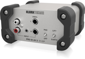 Klark Teknik DI 22P пассивный стерео директ-бокс в Вологодской области